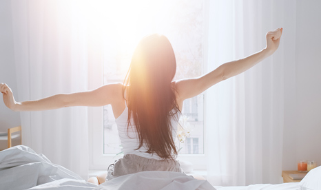 睡眠の質を⾼める役割も